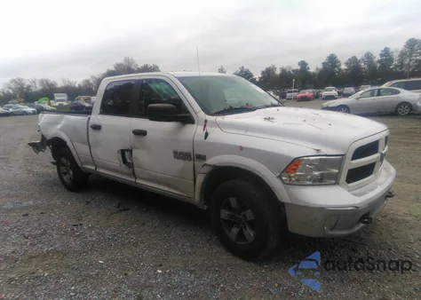 2018 Ram 1500 Slt из США, поврежденный, VIN 1C6RR7TT9JS182743